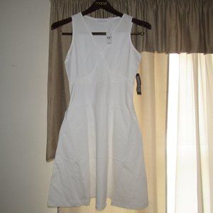 New York & Company Optic White Dress